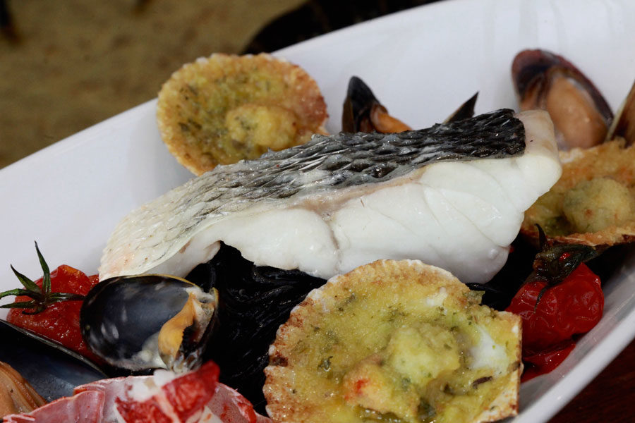 Menu estival bar et homard