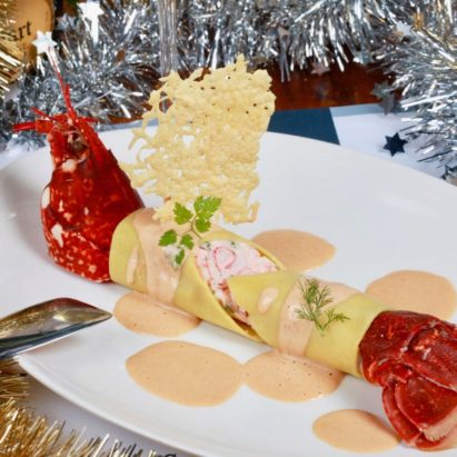 Menu reveillon homard 2018