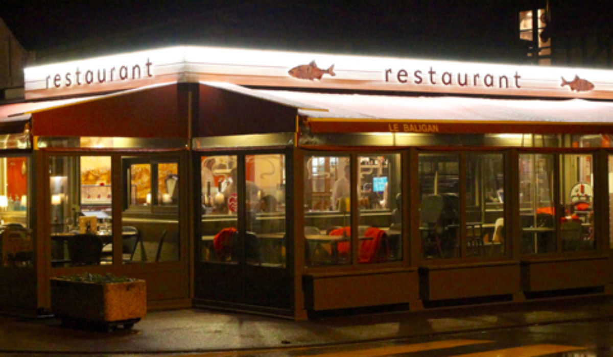 Restaurant à Cabourg Le Baligan de nuit