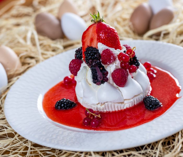 dessert fruits rouges