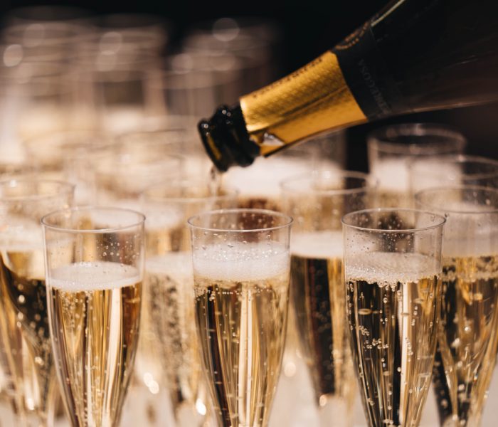 coupe champagne nouvel an 2023