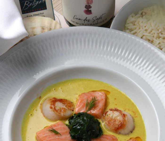 menu saint jacques 2025 saumon