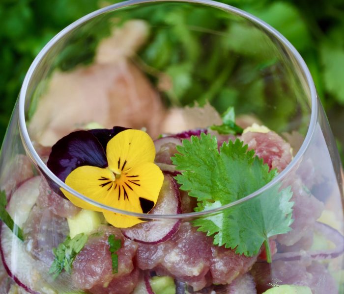 ceviche thon mangue avocat