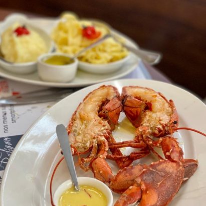 queue homard au four