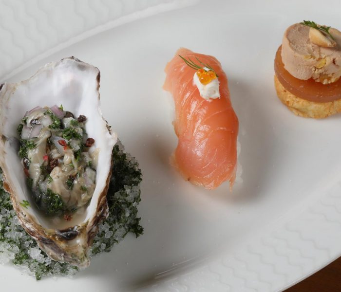 Amuse-bouches Menu Réveillon de la Saint-Sylvestre 2025