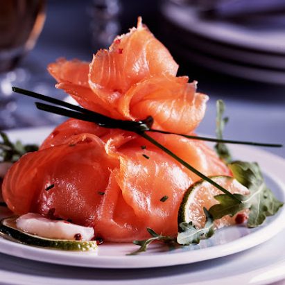 Saumon plat de fete
