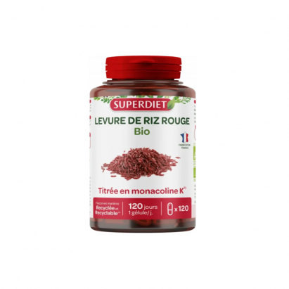 levure de riz rouge 120gel